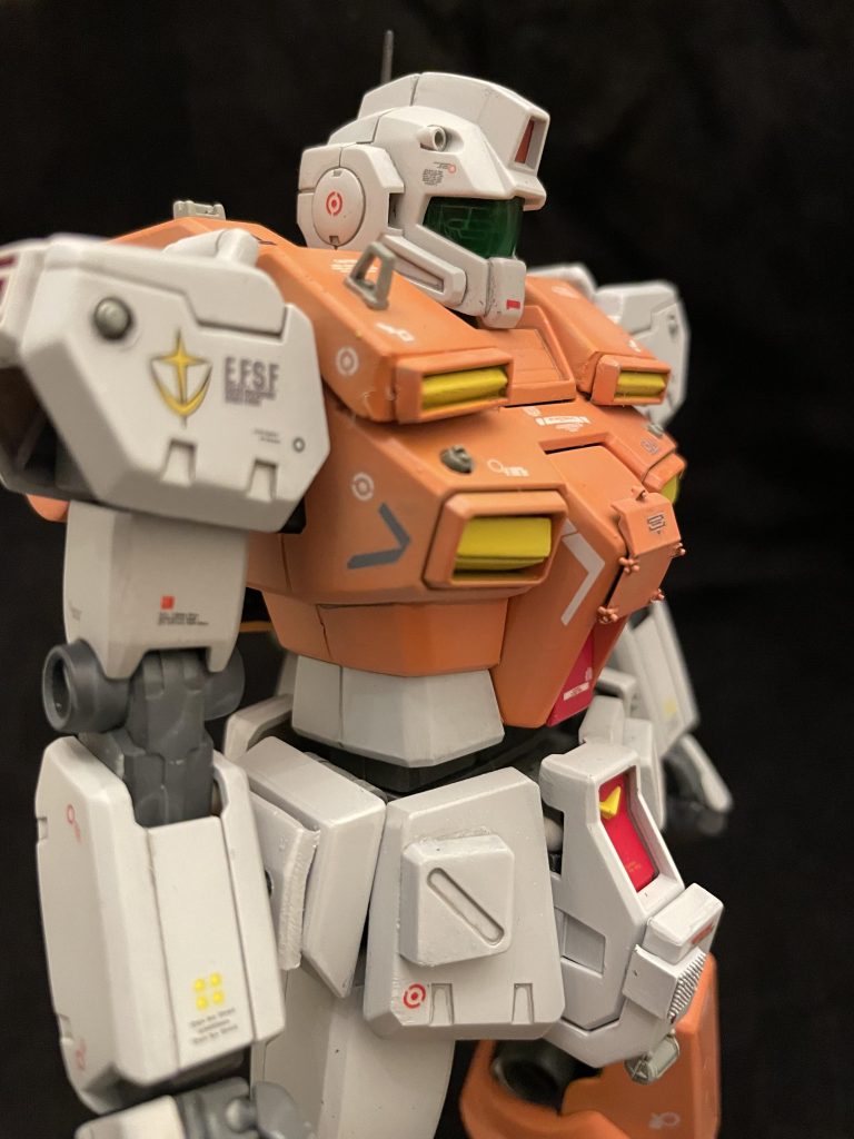 MG パワードジム完成品–2枚目/制作者：Peter Chan