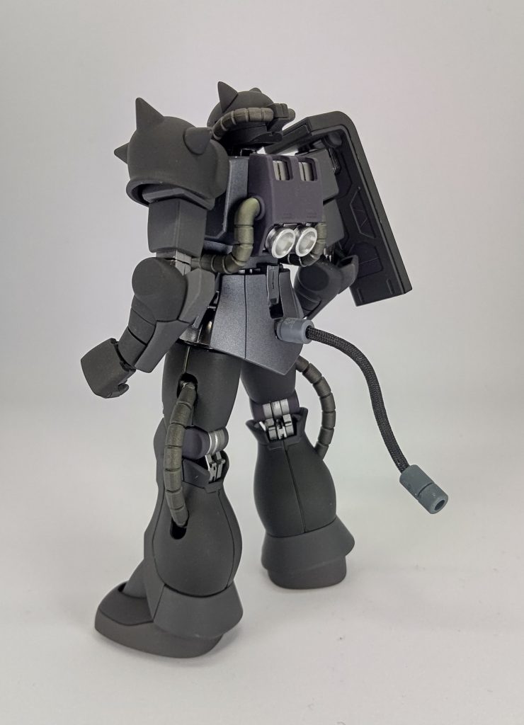 しっぽはヒートホークをマウントする3ミリ穴をそのまま使いましたしっぽに関してはホントに良いタイミングでこの商品発売されましたよネコの日をやったので11/1の犬の日用にザクIも確保済みですさて、ワンコのしっぽはどうしますかね