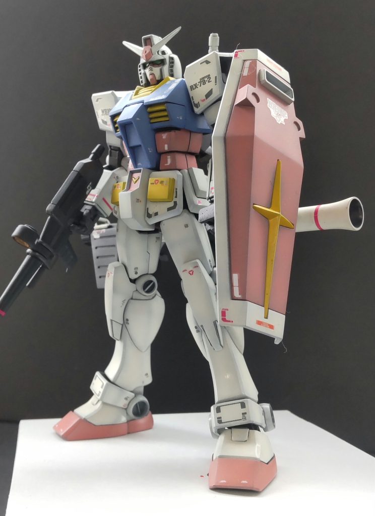 RX-78-2ガンダムで塗装しました。