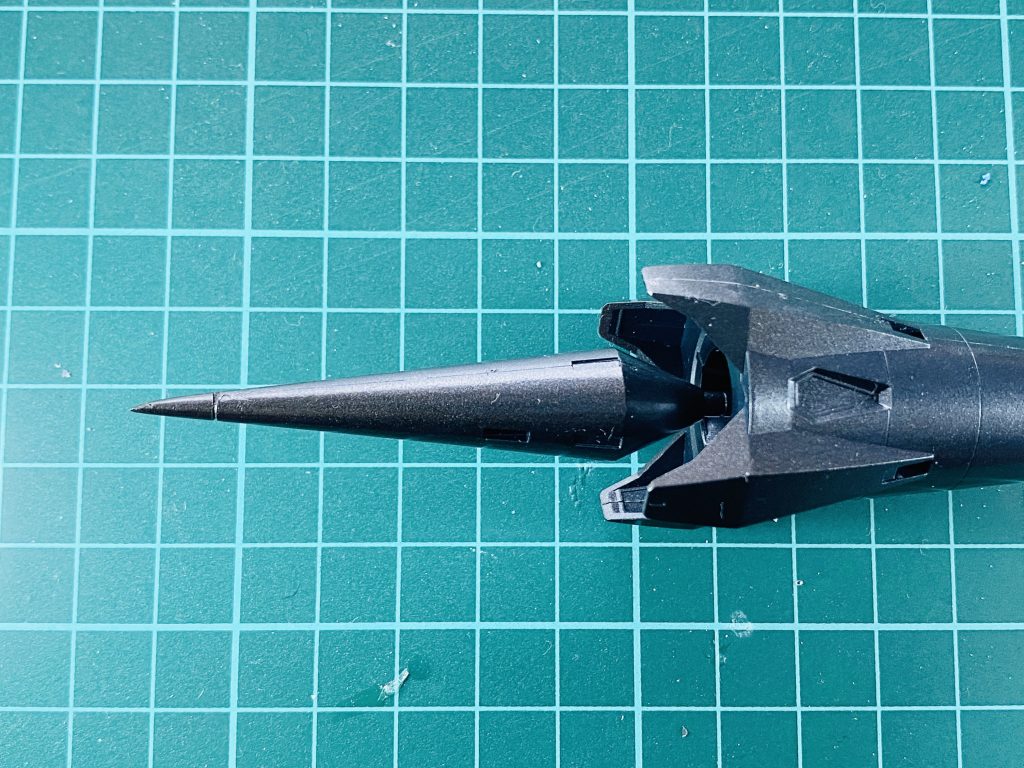 反対側も同じように。