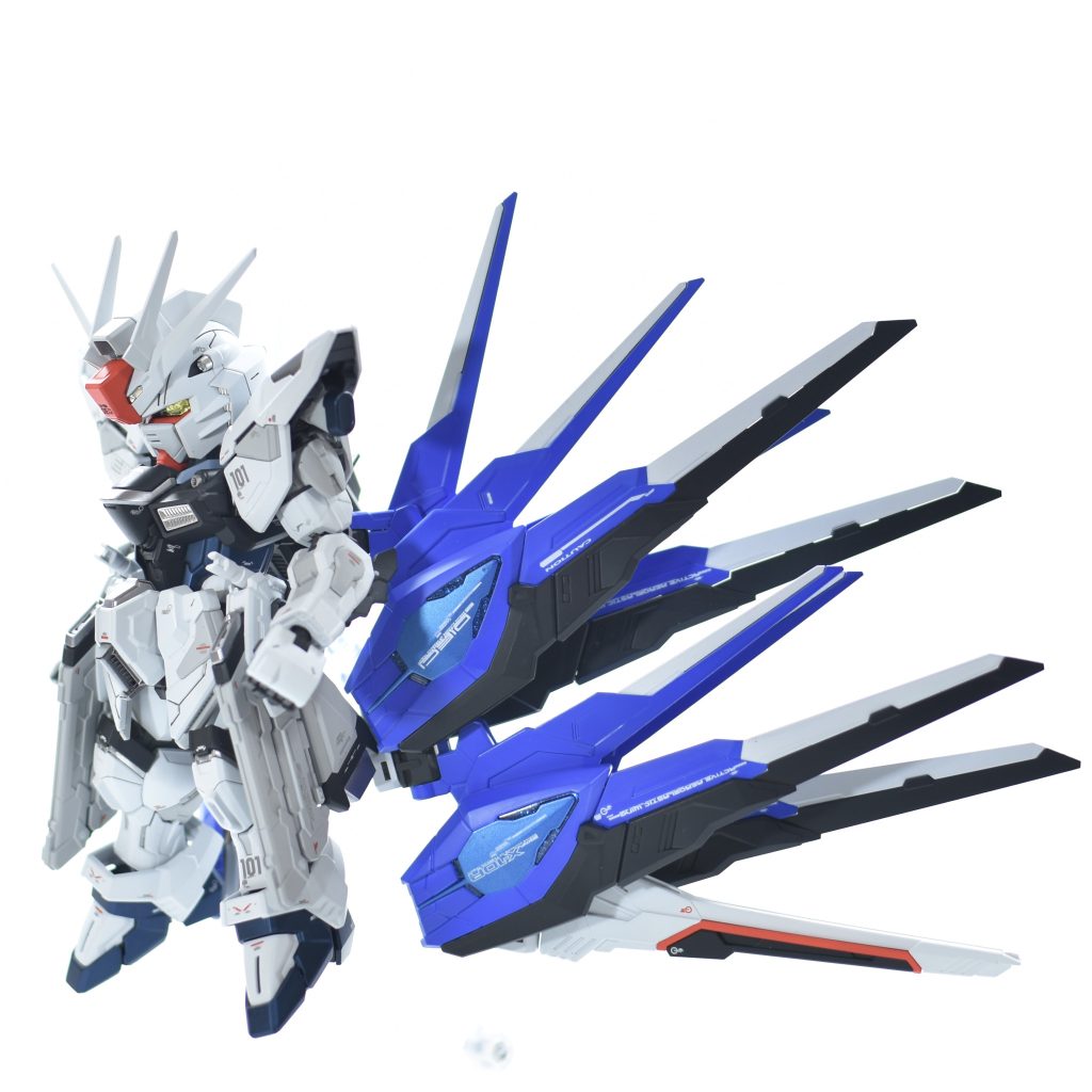 MGSD フリーダムガンダム オリジナルカラー–4枚目/制作者:Edge_Model_Studio