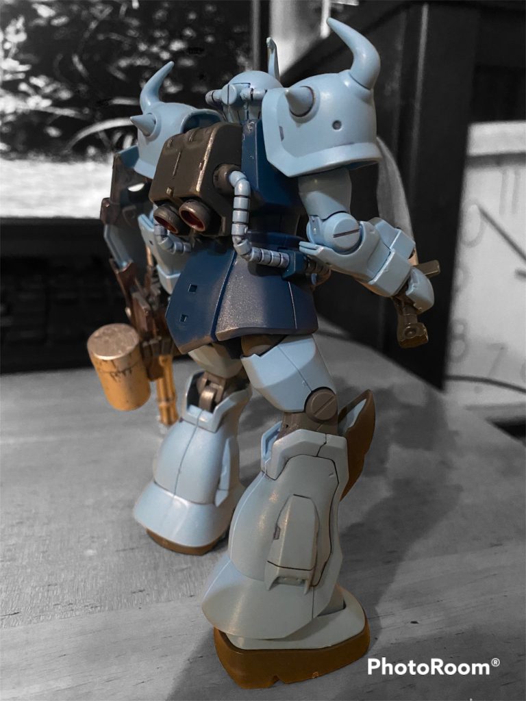 HGグフカスタム　成形色仕上–4枚目/制作者：@jhonkosu