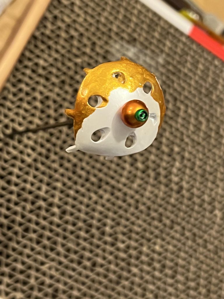 最後は金継ぎのように蜂蜜🍯て治す