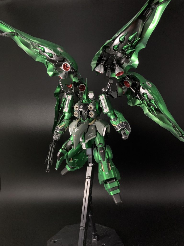 HG クシャトリヤ　つや消しキャンディ塗装–3枚目/制作者：henohenomohe