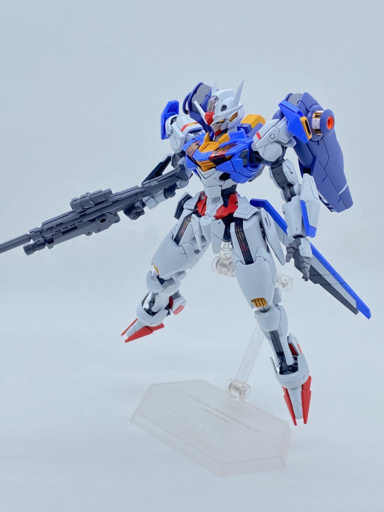 hgガンダムエアリアルフライトユニット装備–2枚目/制作者：パティシエ