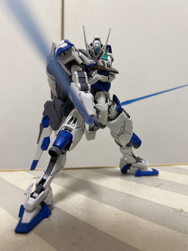 HGガンダムルブリスブルー–9枚目/制作者:Mk-J
