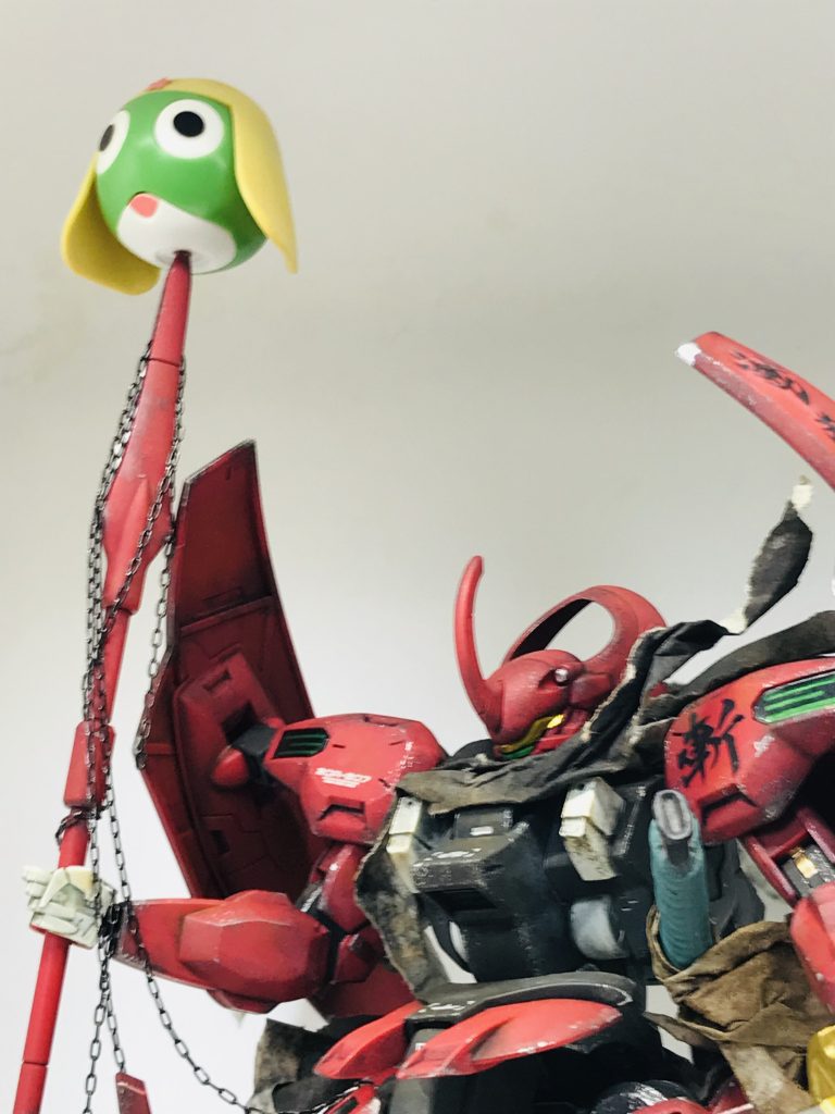 あんまりであります…大変失礼しました🙄自分もお手軽マントを作製してみたい!と思った方はぜひ↓を参考にして下さいタママントに栄光あれ〜!!←死亡フラグhttps://gumpla.jp/hg/1264941