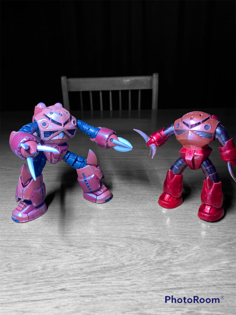 RGとの比較。数十年の歴史を感じます。