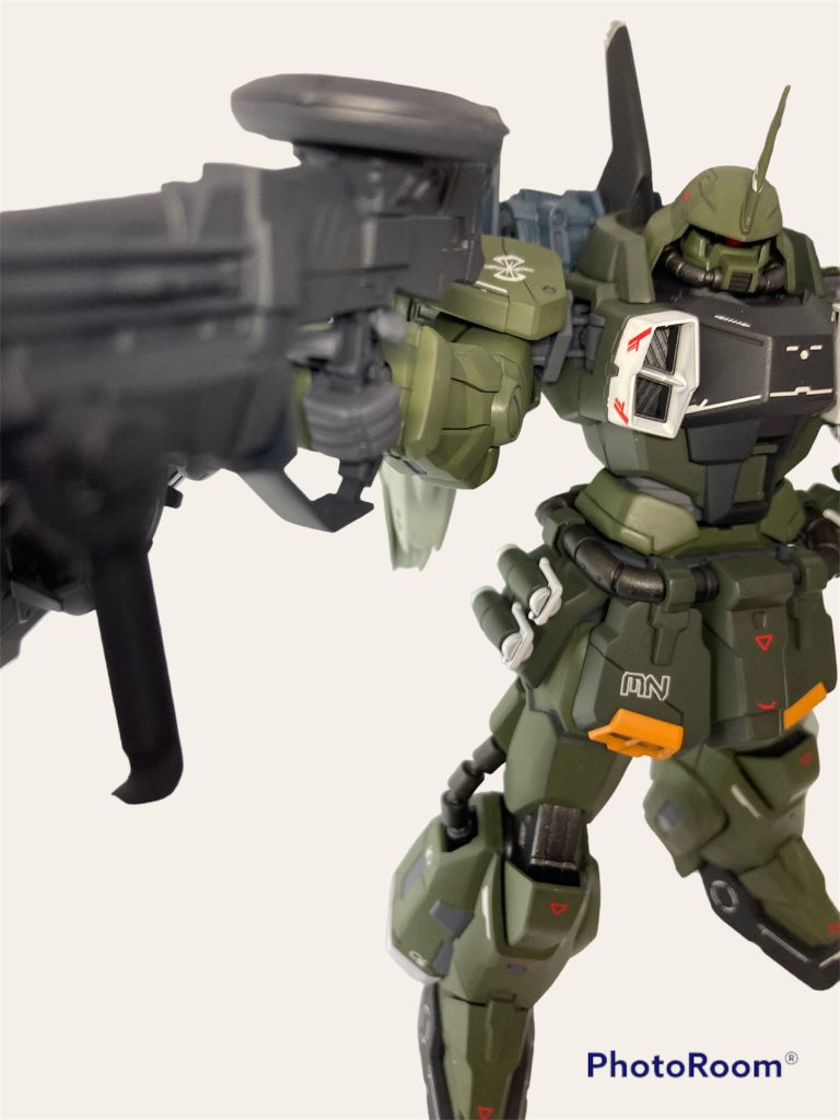 ライフル構えて見ました