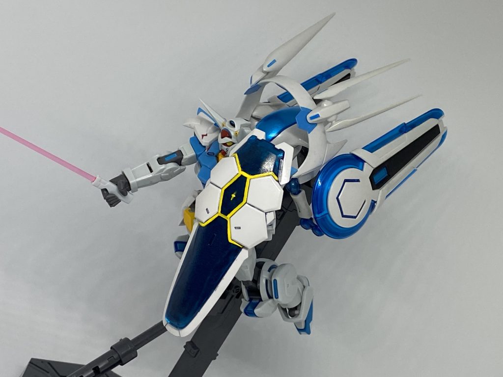 ユグドラシルにトドメを指す前の再現。コピペシールドといいリフレクターパックといい、この機体の生存力高すぎる…。父と母に感謝しなさいよ！