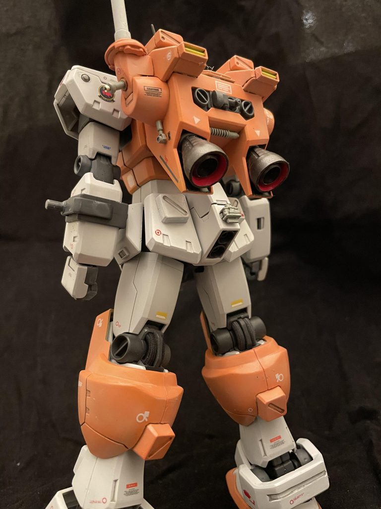 MG パワードジム完成品–5枚目/制作者：Peter Chan