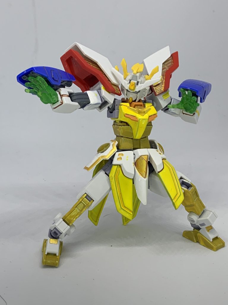 奥の手スーパーモード。シャイニングフィンガーを放つことが可能。