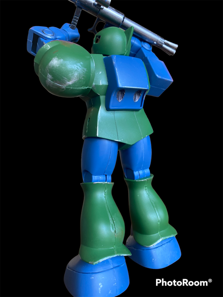 後姿。もーちょい合わせ目直せるといいな。反省。