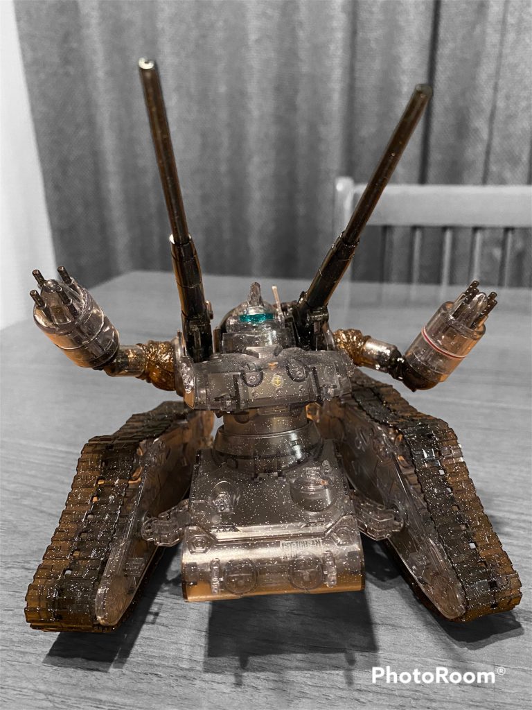 HGガンタンク初期型　クリアバージョン–5枚目/制作者：@jhonkosu