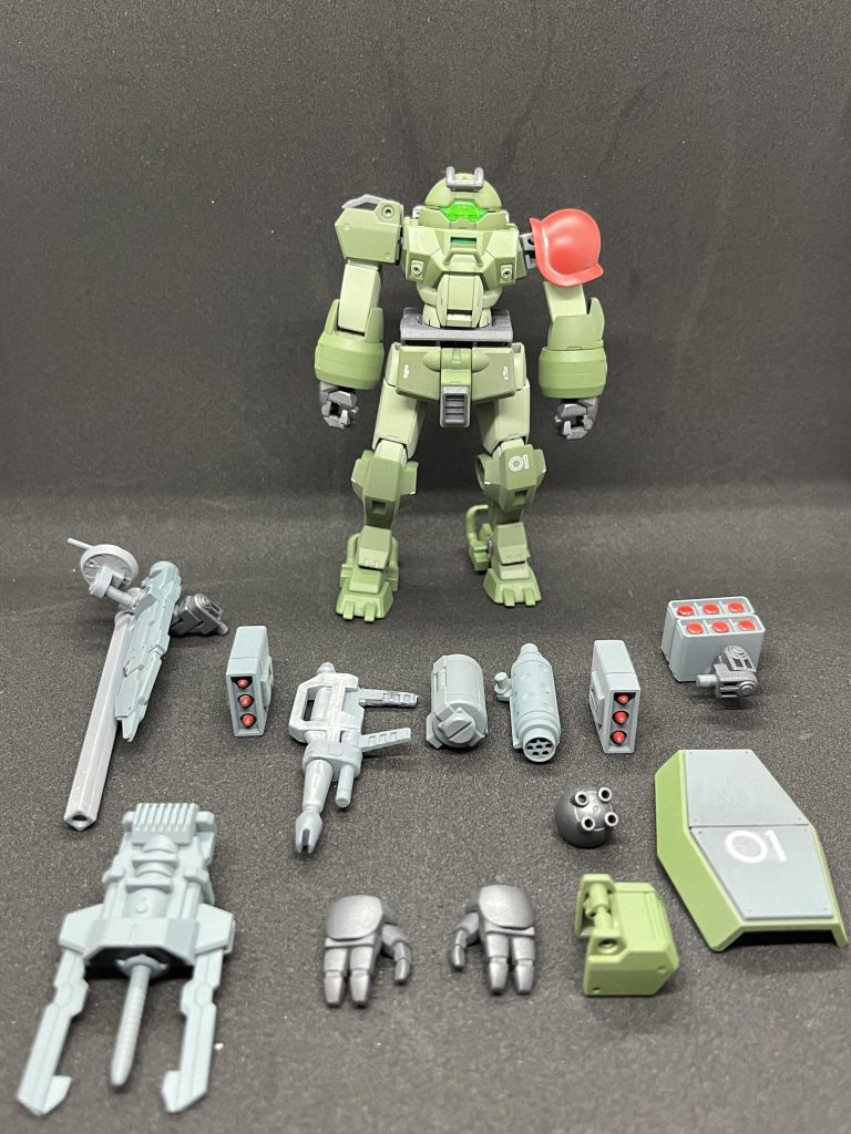 今回作成した装備、武装を並べるとこんな感じ作成した武装が多いとこれぎできるのが醍醐味ですよね