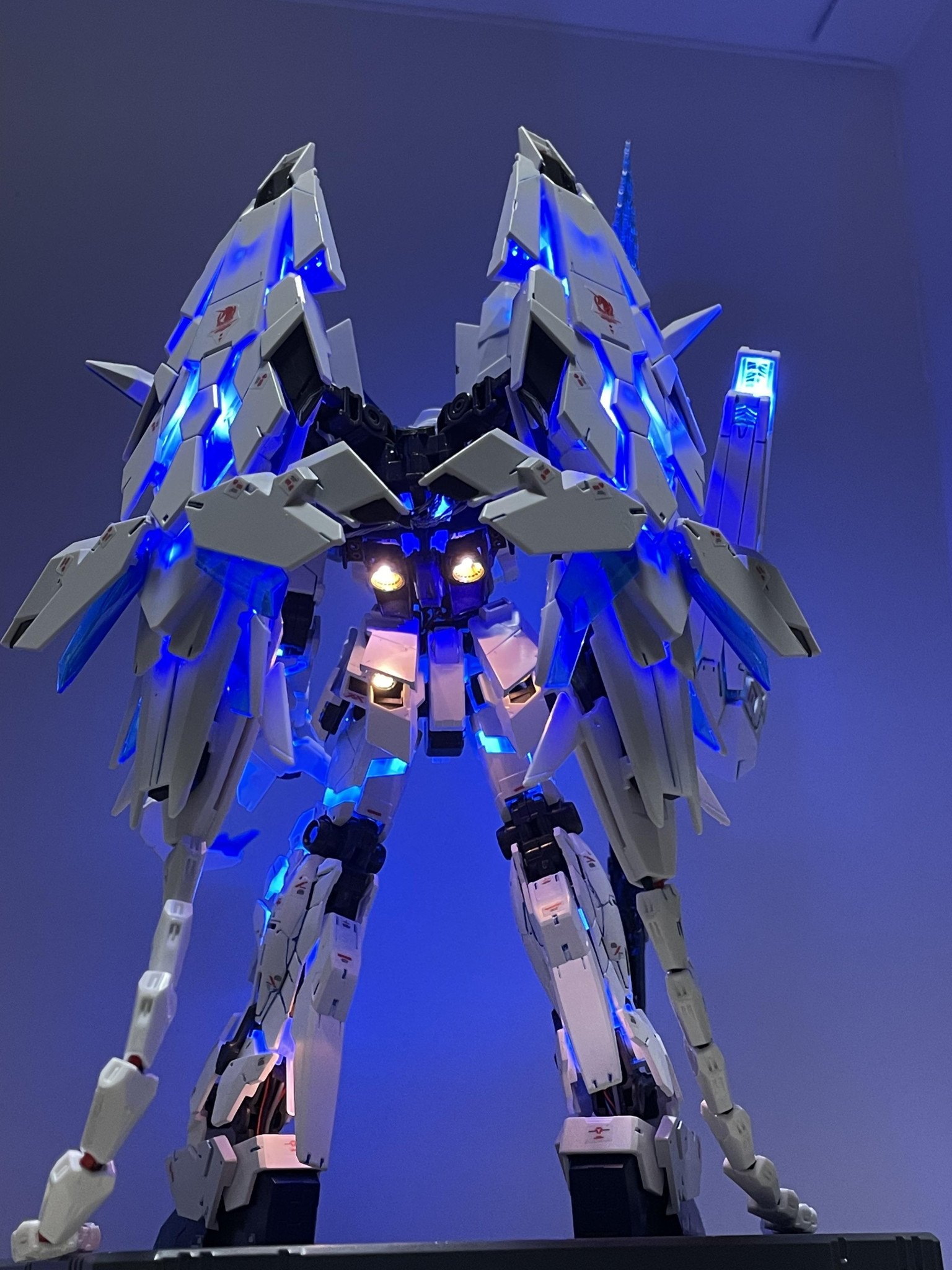 RG ユニコーンガンダム ペルフェルクベリティ LED発光｜戦国丸さんの