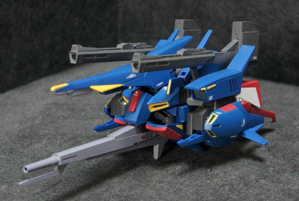 リゼル式の変形機構。差し替えはご多聞にもれず多いですがまとまりは良いです。