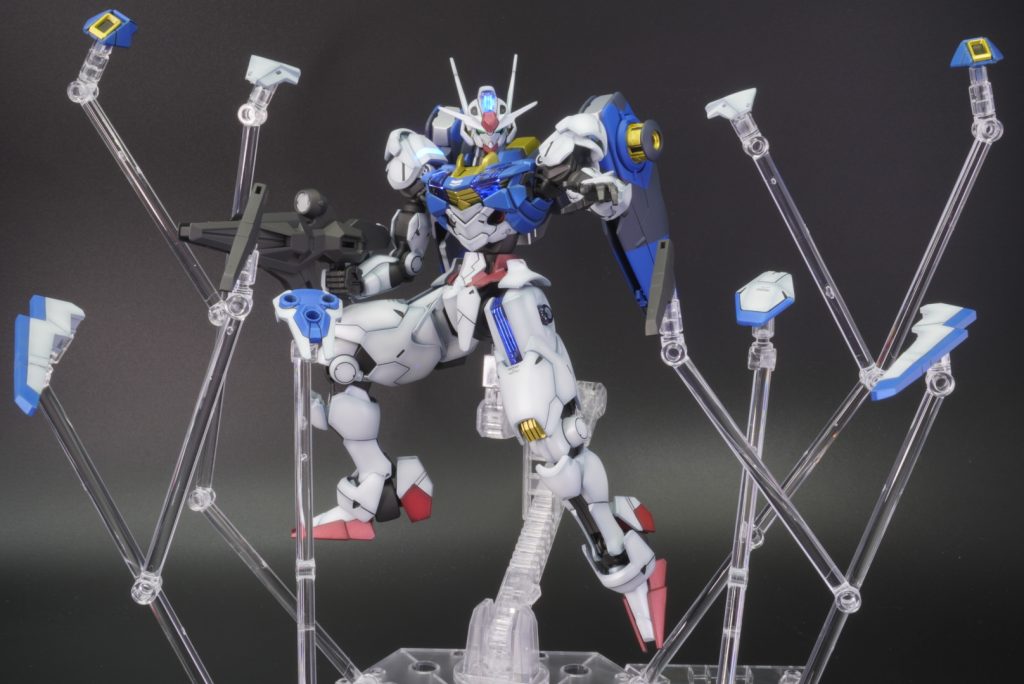 エスカッシャンの展開状態です。散らばるのできれいに全体を撮るのが難しいですね…