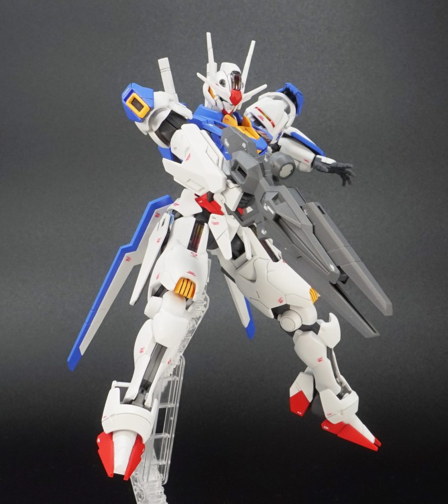 ロングバレル状態のビームライフル。