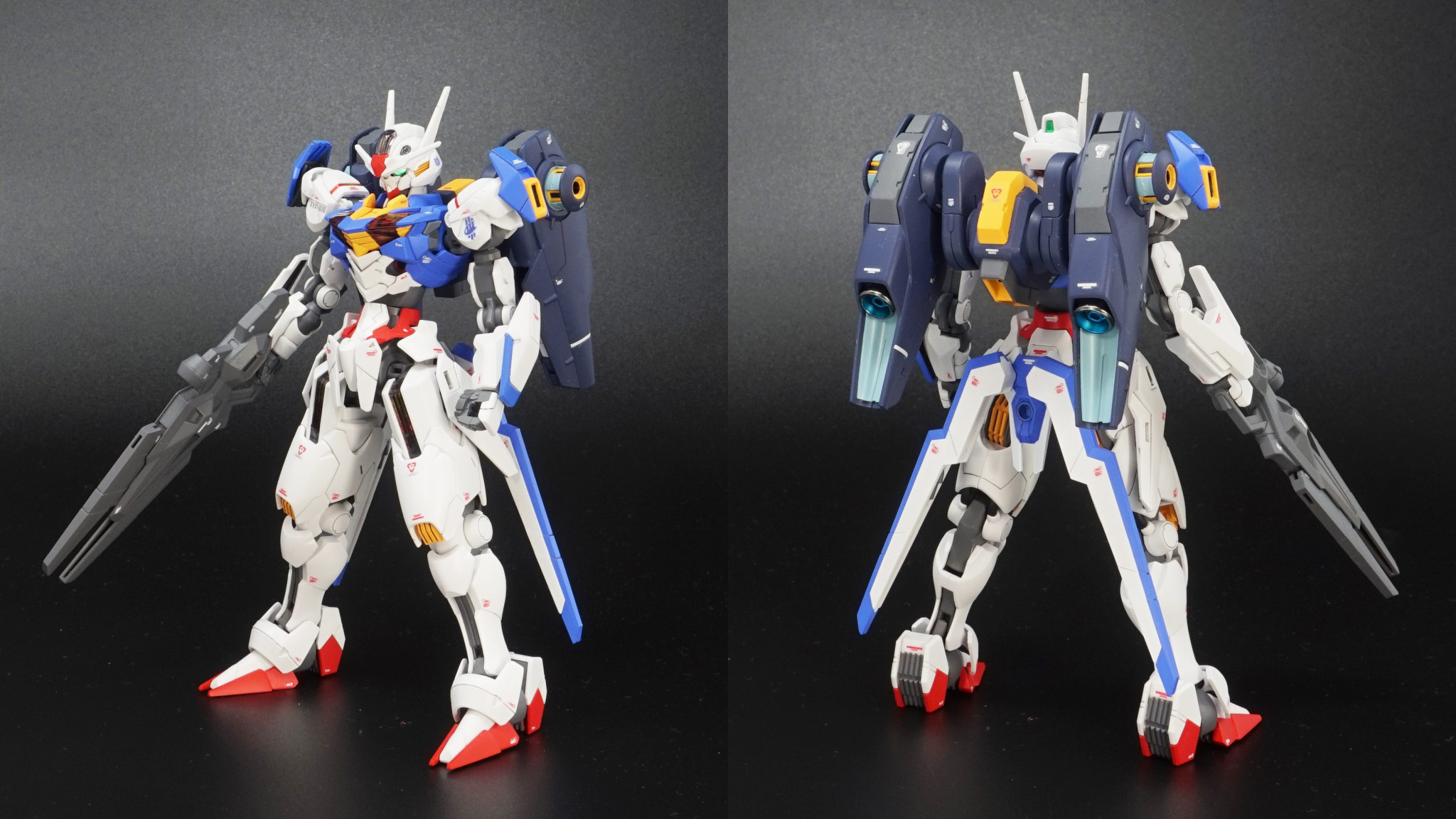 HG ガンダムエアリアル（フライトユニット＆エフェクト製作）｜わるさんのガンプラ作品｜GUNSTA（ガンスタ）