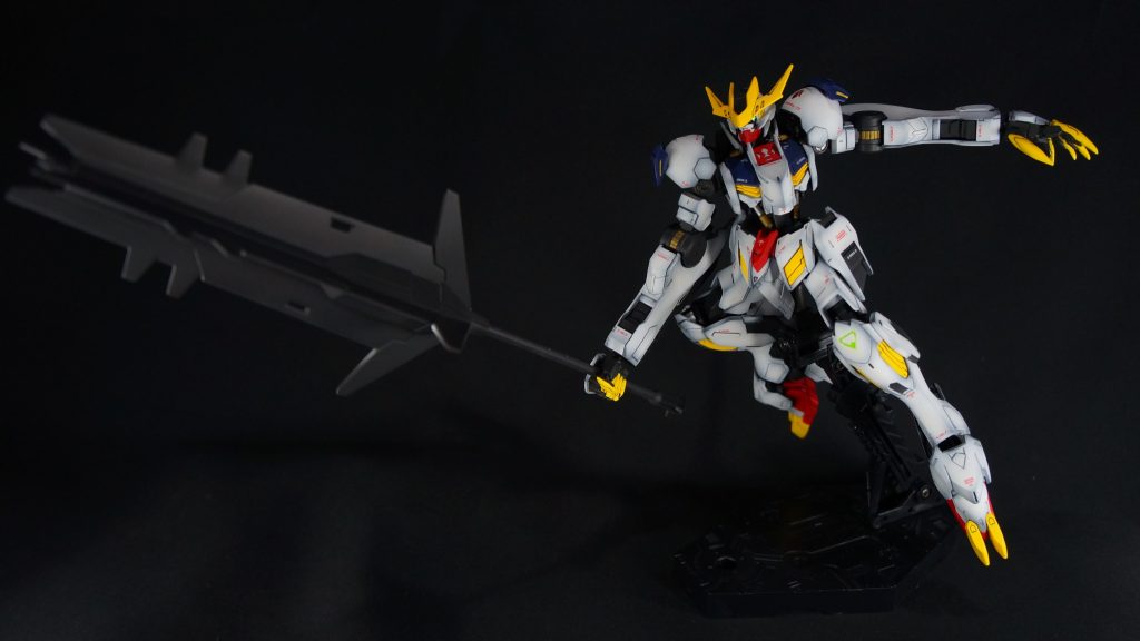 超大型メイスを一振りメイスは手抜きでデカールも何もなしです。