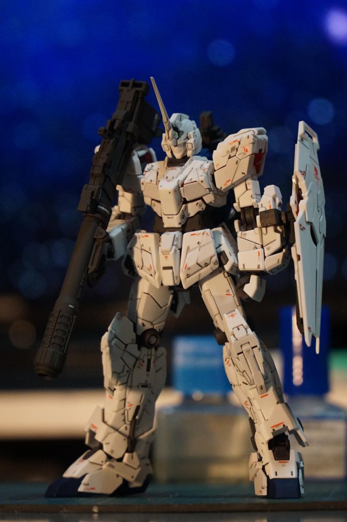 そしてユニコーンモード。この機体の場合どちらで飾っておくか迷いどころです🤔