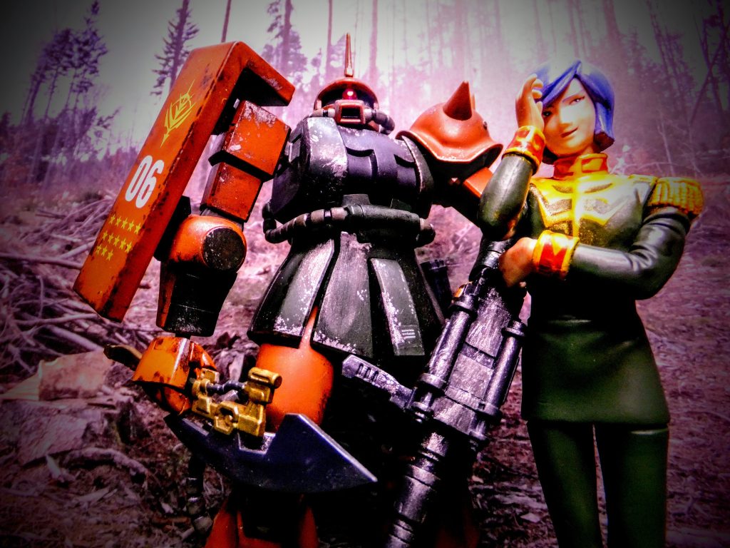 HGUC 034 ガルマ専用ザク–6枚目/制作者:gtarou