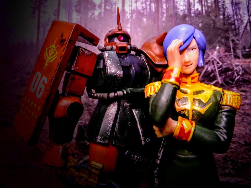 ウ~ン!シャア大佐の気持ちが分かって来たような気がする〜っ!(汗)相当なフラストレーションが溜まっていたのでしょう!💢💢💢