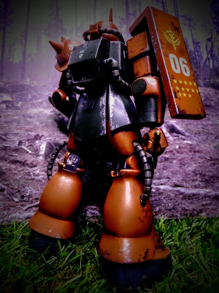 HGUC 034 ガルマ専用ザク–4枚目/制作者:gtarou