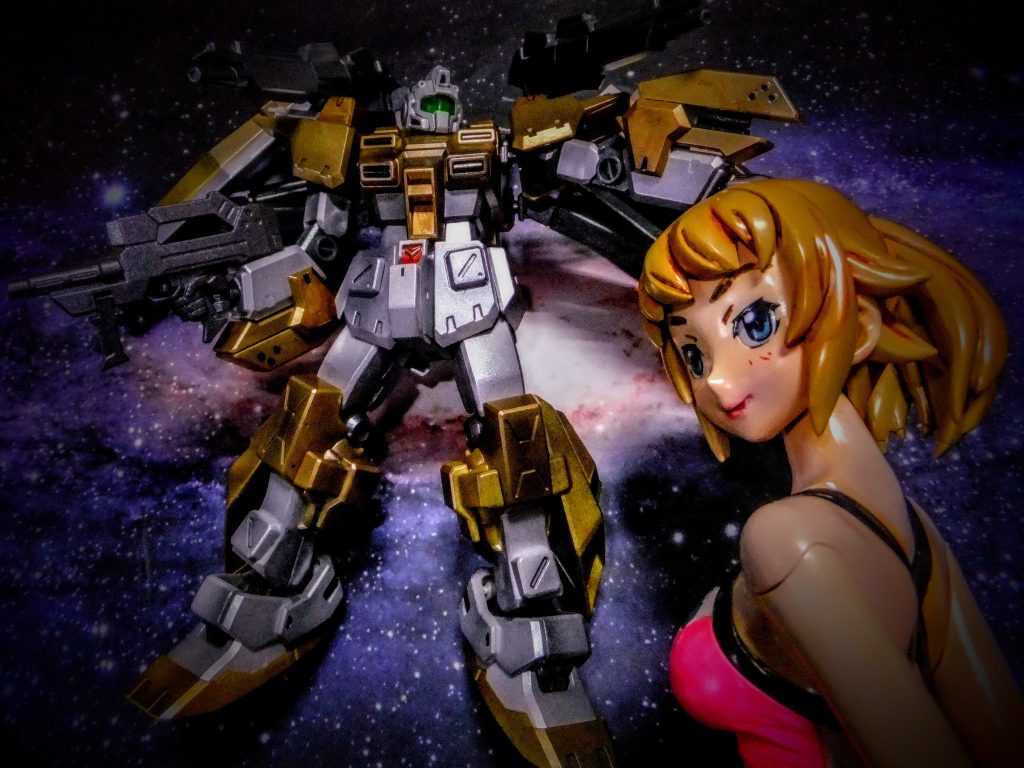 腕の継ぎ目部分はレギュレーション対応するためにわざと消していません(汗)