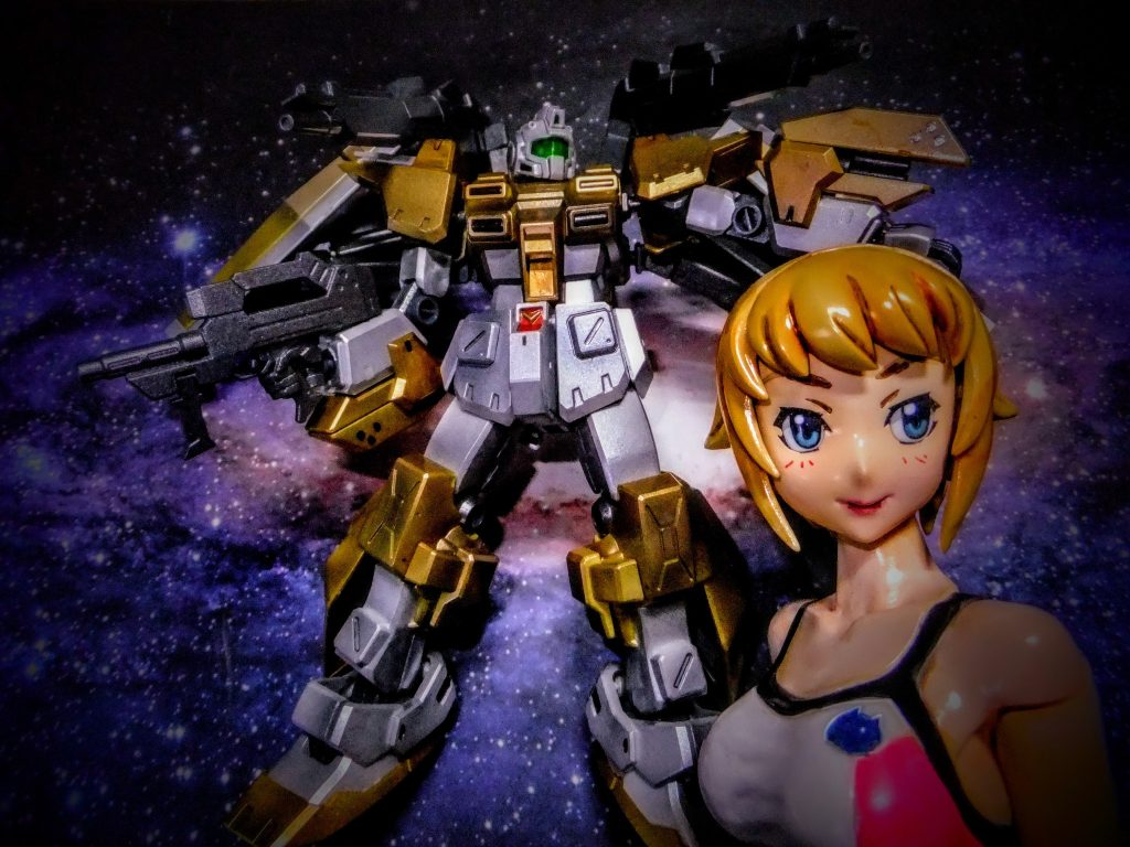 フミナパイセンの愛機・パワードＧＭカーディアン発見！この組み合わせがやりたかったんです(笑)沢山の観覧ありがとうございます。メイン画像と新規撮影２枚追加しましたのでよろしくお願い致します♫–3枚目/制作者：gtarou