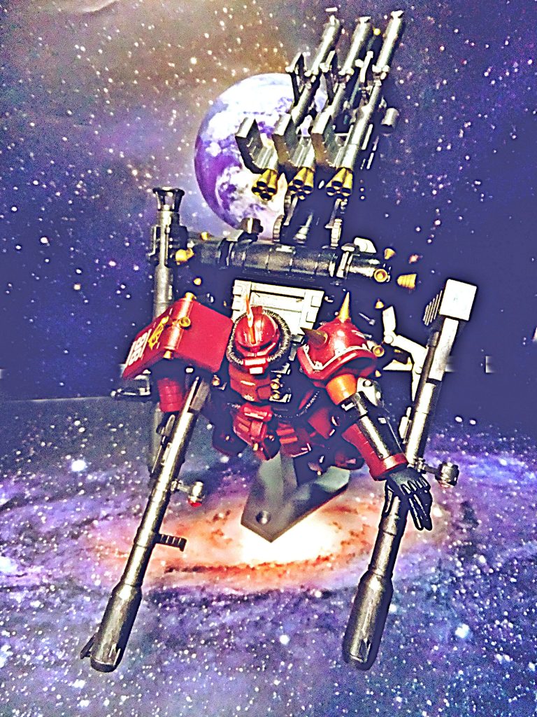 おまけ♬足元のアクションベースを画像編集で消し忘れ（笑）