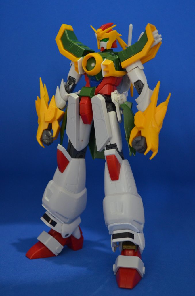 フレーム内蔵後。主に脚部が伸びましたね。