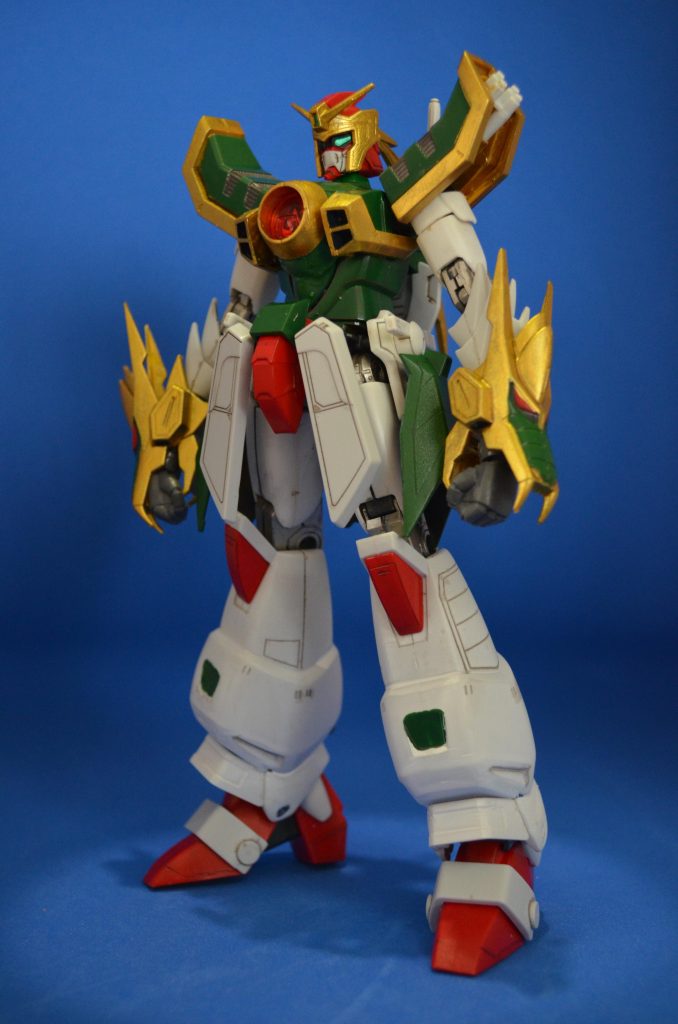 全身像。塗装は説明書に準じています。