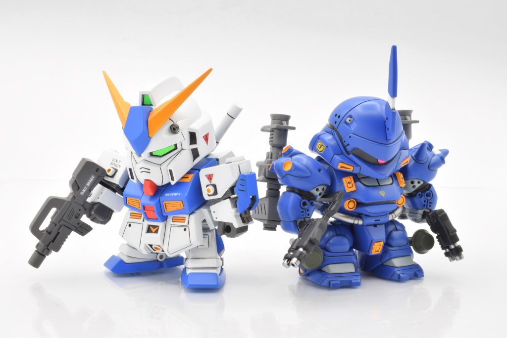 前回作った元祖アレックスと。