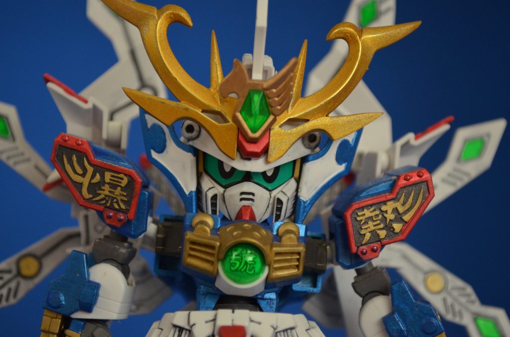 爆熱　の文字は筆で塗り分けました；