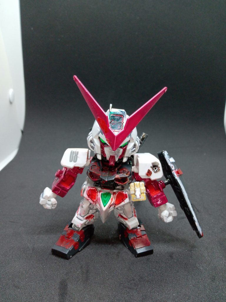 【SDEX-STANDARD】【オリジナルカラー】ガンダムアストレイ(マルーンフレーム)–2枚目/制作者:Yosuke