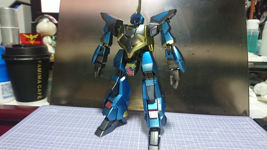 つや消し前（正面）