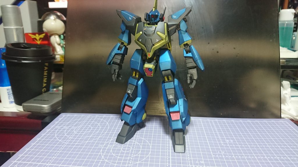 つや消し後（正面）