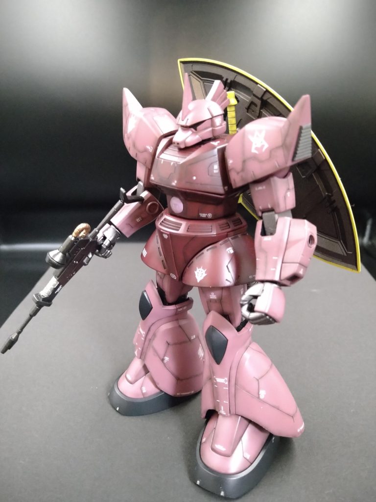 首と胸を延長肩にはダクトを貼ってます