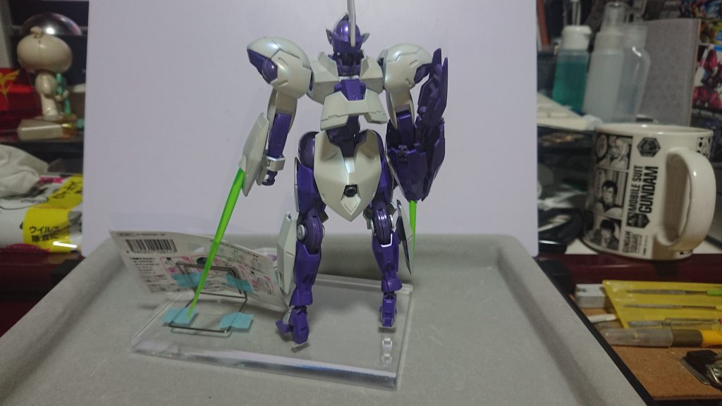 後。白色部が多いから前よりは光り方が分かりやすいかなと。