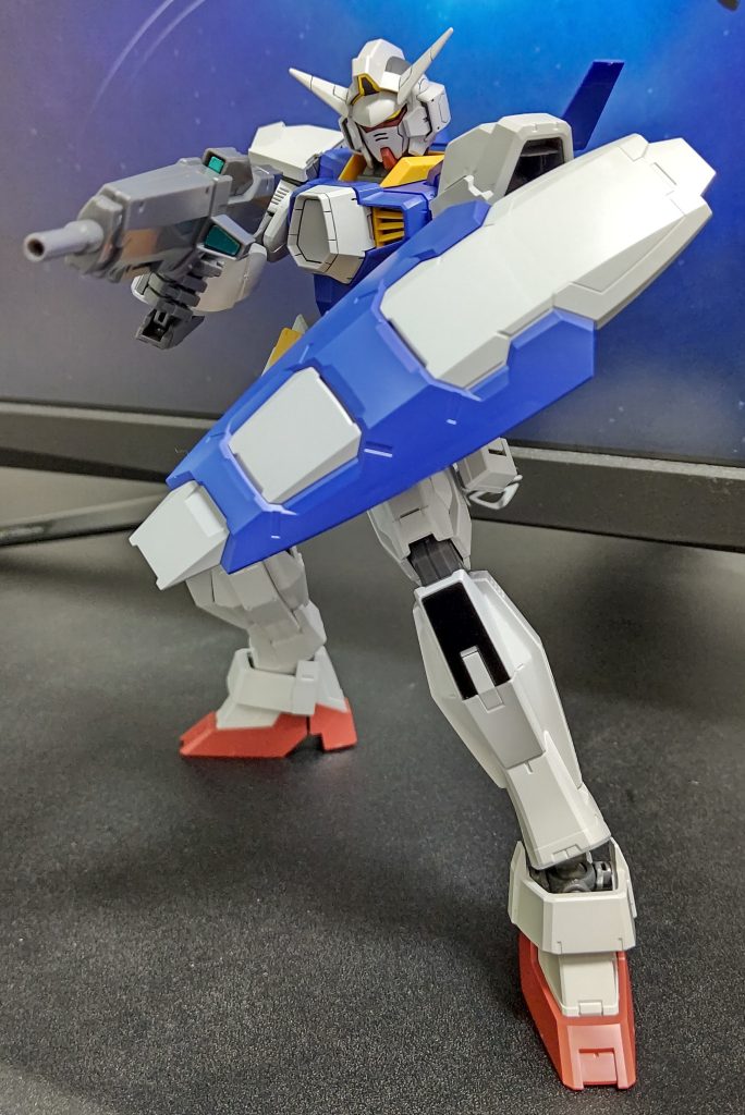 盾が宇宙世紀シリーズにでてきそうな造形で好みです。