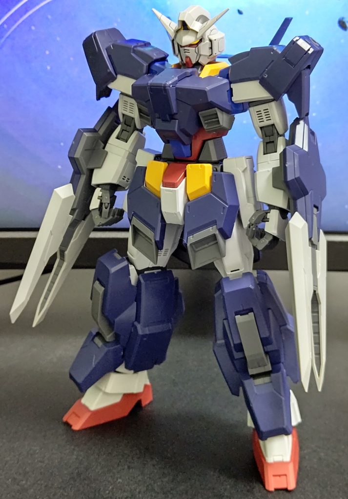 グランサ装備。一気にゴツくなってフルアーマー感凄いです