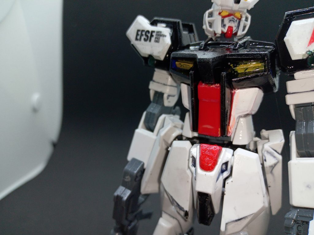 胸もちゃんと黄色塗装しましたよ(笑)