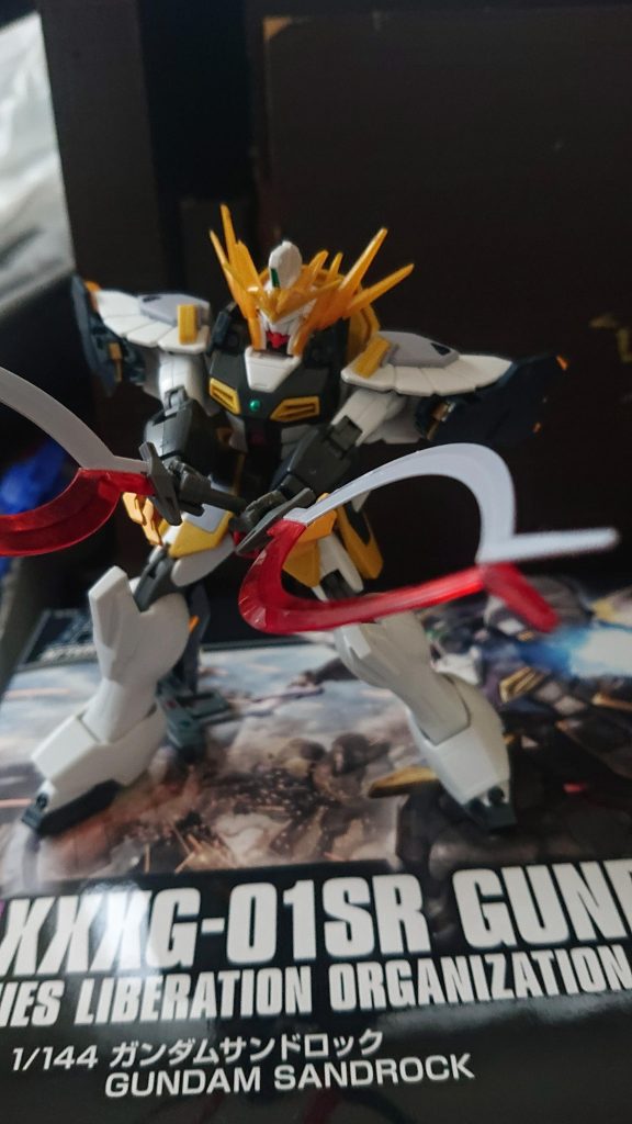 ヒートショーテルを一つにして持った姿です