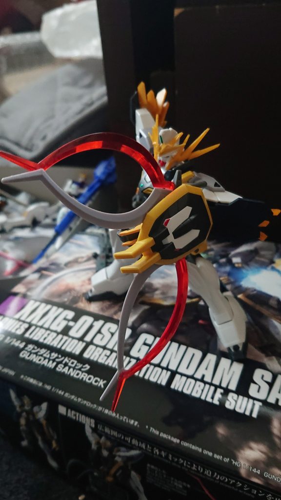 ヒートショーテルを一つにしてシールドアタックを再現してみました