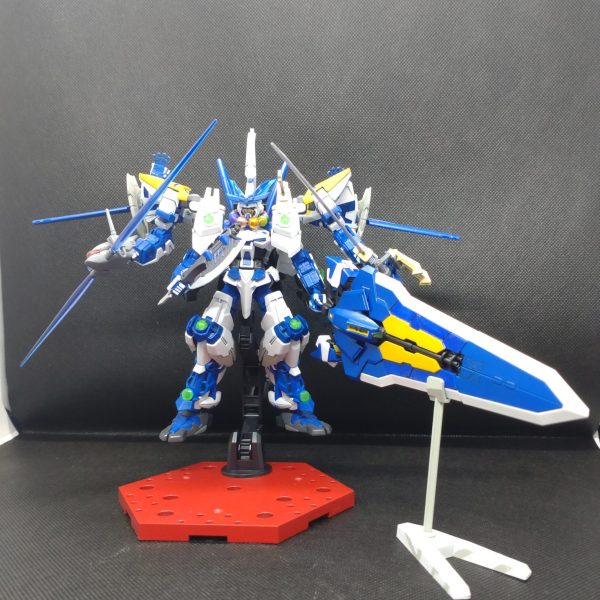 戦国アストレイ頑駄無[阿修羅]<蒼ノ王>