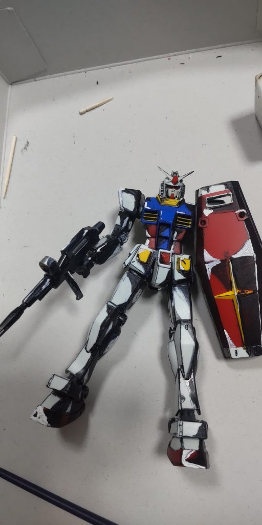 アニメ塗りを理解したいだけで作ったのでメチャクチャ雑ですテキトーでいいんです。