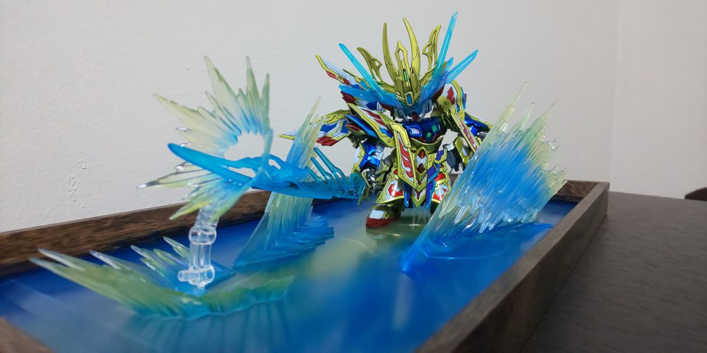 一太刀をエフェクトで再現しました。