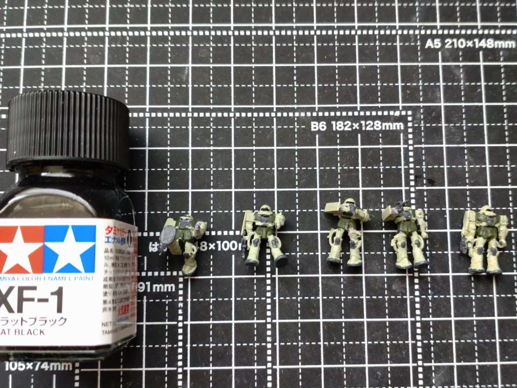 いつも切り込み隊長のザクⅡの皆様